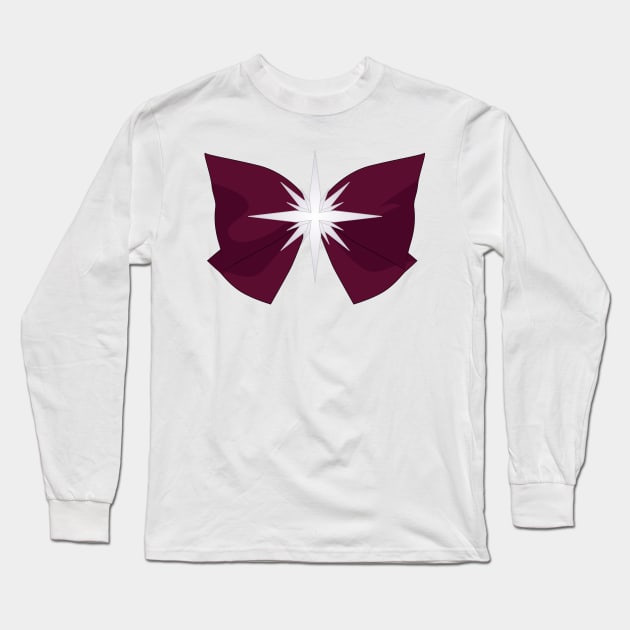 Sailor Saturn Bow Long Sleeve T-Shirt by vacreative